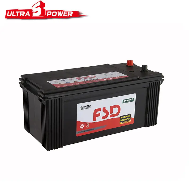 mf 12v 190ah maintenance free lead acid PP+Pb car battery