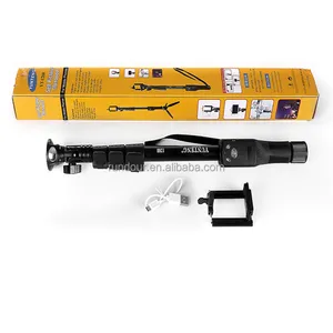 YT-1288 Ảnh Tự Sướng Camera Thanh Điện Thoại Nối Dài Telescopic Monopod <span class=keywords><strong>Pole</strong></span> hoặc 228 Mini Tripod Cho <span class=keywords><strong>Iphone</strong></span> - Product Image 1