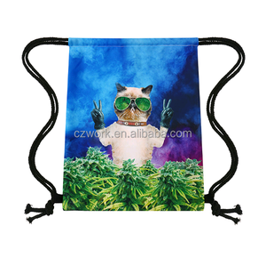 Faisceau Bouche Sacs En Plein Air Léger Pliable Sac À Dos des Dessins Personnalisés - Product Image 4