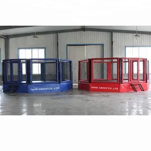 Factory price Gym Equipment floor boxing mma cage