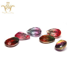 Fábrica de <span class=keywords><strong>China</strong></span> <span class=keywords><strong>pera</strong></span> gemas laboratorio de color turmalina piedras preciosas cabujón - Product Image 3