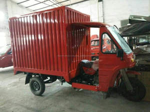 Mejor Venta de Tres Ruedas Triciclo Cargo Van de Publicidad Con <span class=keywords><strong>la</strong></span> Caja - Product Image 3