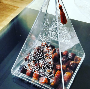 Nieuwe ontwerp Piramidale chocolade collection acryl chocolade <span class=keywords><strong>display</strong></span> stands doos