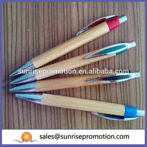 <span class=keywords><strong>bamboo</strong></span> madera bolígrafo para la promoción - Product Image 1