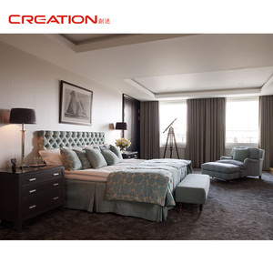 Custom nuevo estilo clásico de alta calidad muebles de madera del dormitorio del <span class=keywords><strong>hotel</strong></span> conjunto - Product Image 4