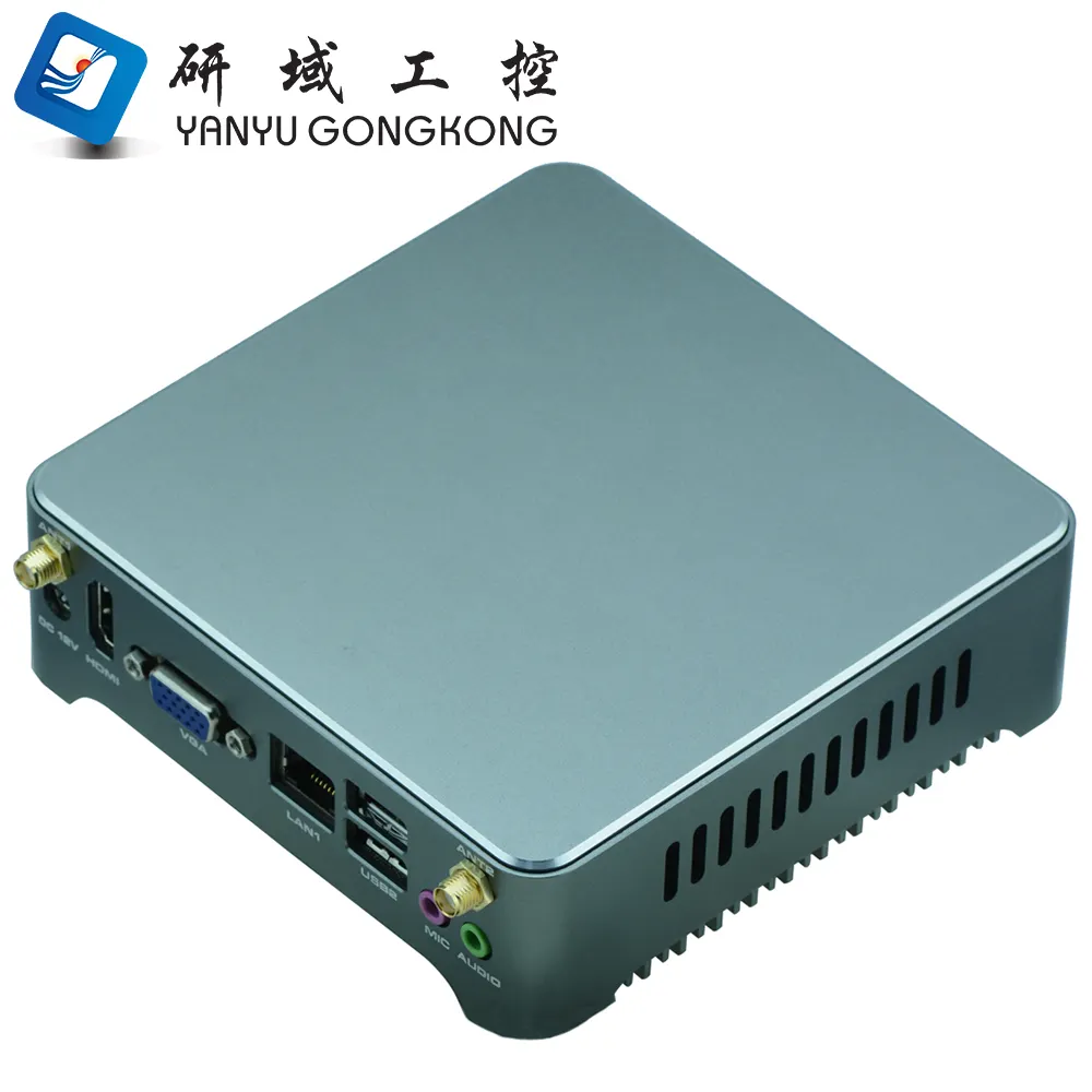 N3905SZ N2805 quad core Mini Server 1 LAN DC12V Linux Fanless Mini PC Mini Computer
