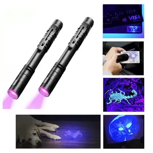 New Arrival Dropshipping 365nm <strong>UV</strong> LED Flashlight High Power Rechargeable <strong>Uv</strong> <strong>Torch</strong> - Product Image 4