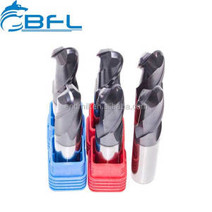 مطحنة نهاية أدوات قطع كربيد BFL مع أنف كروي HRC45 - Product Image 1