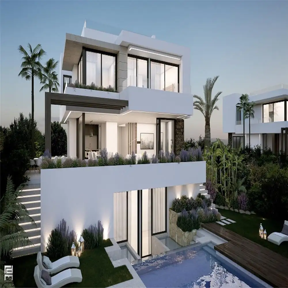 prefabricated luxury villa / china prefabricated homes / prefabricated house prices