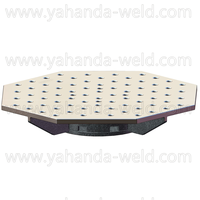 Table de soudage octogonale 3D pour robots/positionneurs de soudage