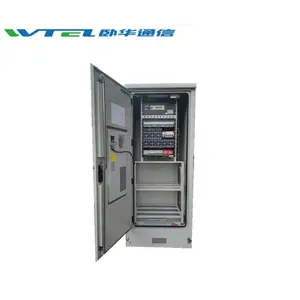 W-TEL IP65 Telecom Power Gelijkrichter Supply Netwerk Behuizing Metalen Outdoor Kast