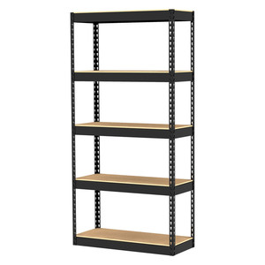 Heavy Duty Metal Garage 5 Tier Boltless Warehouse Storage Rivet Rack