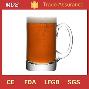Personalizada en blanco sublimación de disparo bar jarra de cerveza de vidrio - Product Image 1