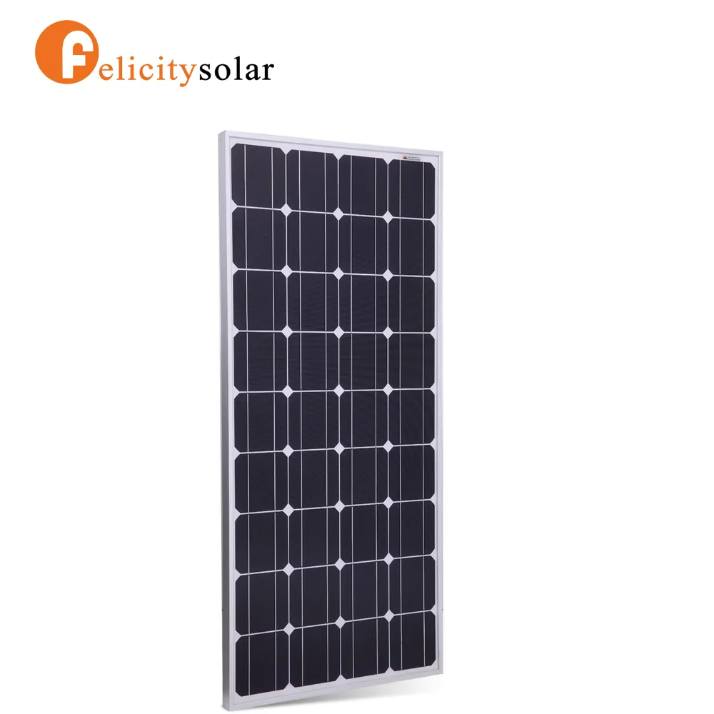 Ev için pil ve invertör ile çin güneş paneli maliyet etkin 100W güneş panelleri fiyat