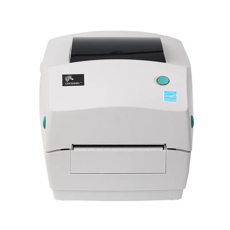 Printer Label Stiker Kode Batang Transfer Termal GK888T Desktop Zebra