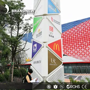 Billboards Professional Factory Outlet Custom Made Advertising 3 Sided Billboards