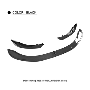 3 pcs/ensemble En Fiber De Carbone F82 M4 Spoiler Avant pour <span class=keywords><strong>BMW</strong></span> F80 <span class=keywords><strong>M3</strong></span> F82 F83 M4 14-18 - Product Image 6