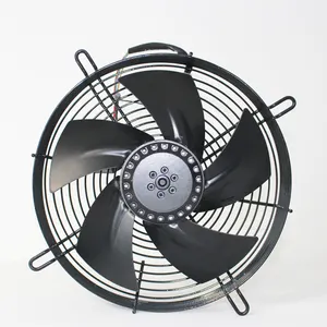 Best seller 8 inches industrial roof exhaust fan 200FZL 380v external rotor fan Ball bearing three phase ac fan