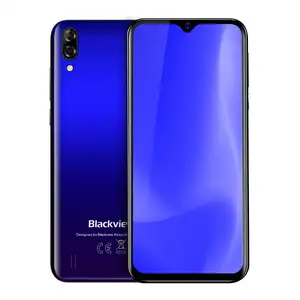 批发Blackview A60 Plus 4GB + 64GB 6.088 ''水滴屏幕安卓10.0智能手机指纹人脸ID 8MP 4080mAh 4G Mobil