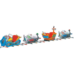 2025 Parque de atracciones personalizado Parque infantil al aire libre en <span class=keywords><strong>miniatura</strong></span> Pista eléctrica y <span class=keywords><strong>tren</strong></span> sin rieles - Product Image 5