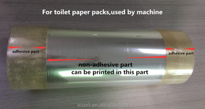 Paquetes de adhesivo utilizado para papel higiénico asa de transporte - Product Image 3