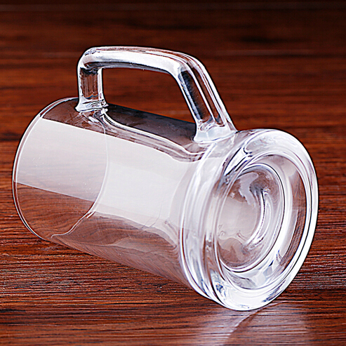 Customized Logo Beer Mug High Capacity 34oz Beer Glass With Handle Glass Mug For Beer
