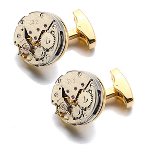 นาฬิกา Cufflinks สำหรับ Immovable Steampunk เกียร์กลไก Cuff Links สำหรับ Relojes บุรุษ Gemelos - Product Image 4