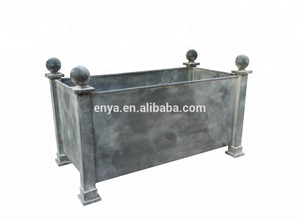 Fabricant de bacs et de jardinières rectangulaires <span class=keywords><strong>Versailles</strong></span>, en acier galvanisé, en zinc, en métal, en fer, support de ressort européen, pays - Product Image 2