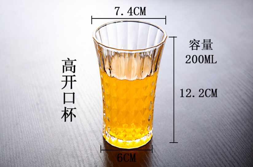 Haonai Machine Made Custom Vodka Shot Glasses whiskey glass tumbler