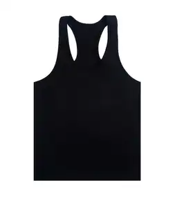 Son erkek spor spor nefes oem logosu düz boş tank top