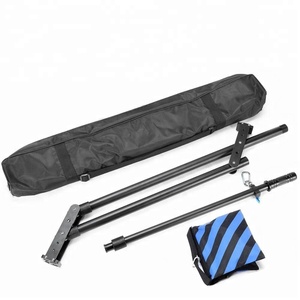 200cm Aluminum <strong>Portable</strong> Professional DSLR Video Camera Extension Arm Mini <strong>Jib</strong> <strong>Crane</strong> With for SLR DV Photo Studio With Bag