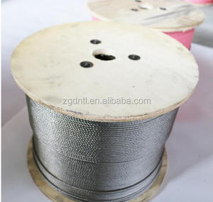 316 Cable de acero inoxidable 7x7 varilla de alambre para la pesca - Product Image 2