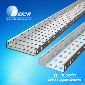 Bandejas Portacables Perforadas Escalerillas / <span class=keywords><strong>Cable</strong></span> Ductos Con UL listado E359562 - Product Image 1