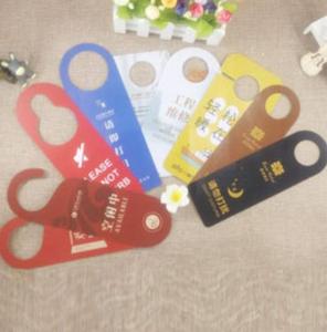 Personalizzato carta di advertisting carta door hanger <span class=keywords><strong>no</strong></span> disturb magazzino porta appendiabiti - Product Image 6