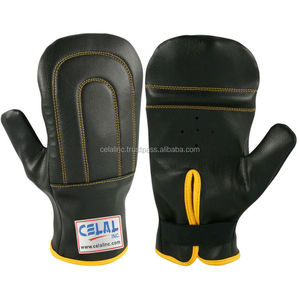 Guantes Protectores de puño de cuero PU, guantes de alta calidad para Kick Boxing, entrenamiento, boxeo, MMA - Product Image 1