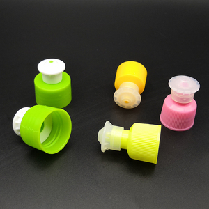 20 Mét, 24 Mét, 28 Mét Món Ăn Rửa Chai Chất Lỏng Nắp Mịn <span class=keywords><strong>PP</strong></span> Nhựa Push Pull <span class=keywords><strong>Cap</strong></span> - Product Image 4