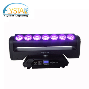 Lumière de scène à faisceau de pixels LED RGBW 4 en 1, effet <span class=keywords><strong>macro</strong></span> de couleur dynamique, lame de pixel 7 x 15 W, barre mobile - Product Image 4