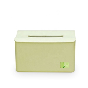 Porte-serviettes rectangulaire personnalisé avec logo imprimé <span class=keywords><strong>METKA</strong></span> modèle 7701, boîte à mouchoirs créative en bambou écologique portable - Product Image 3