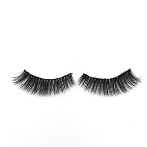 Beijing outlets eyelashes glam CRYSTAL 747 Lounge women eyelashes with round packaging - Product Image 4