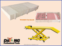 1000 LBS pneumatique vélo moto Table élévatrice Jack Stand boutique vélo ascenseur hauteur réglable Garage plate-forme de Service