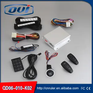 Hot Sales!!!Best Engine Start Stop System Car Alarm System One Way Type RFID Keyless Entry Push Button Engine Start