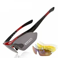 RockBros 5 Objektiv Polarisierte Radfahren Brillen Myopie Rahmen Outdoor Sport UV400 Sonnenbrille Fahrrad Brille MTB Bike Sonnenbrille