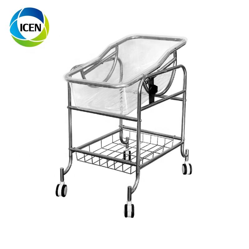 Hospital Transparent Baby Bassinet New-born Cribs