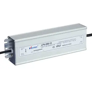 LPV-200-24 200 W 24 V impermeable de conmutación Led fuente de alimentación