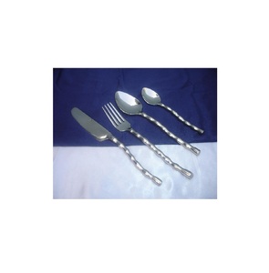 Juego de cubiertos reutilizables de lujo Premium, juego de cubiertos de acero inoxidable 304, gran oferta, espacio personalizado, regalos elegantes para fiestas de negocios, CLÁSICO - Product Image 2
