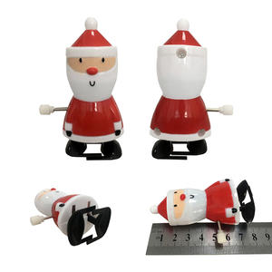 Papá Noel Con Movimiento Juguetes De Cuerda Booaee Pack