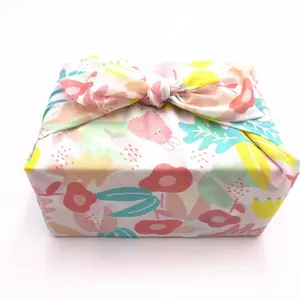 Japan populaire ontwerp kids zakdoek leuke accessoires vegen doek wrap furoshiki