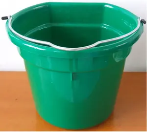 horse plastic feed bucket/barrel/tub (horse plastic feed bucket-12)