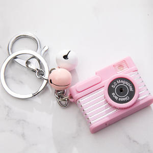Pabrik Kustom Kreatif Plastik Senter Gantungan Kunci Promosi Kamera Mini 3D LED Gantungan Kunci Gantungan Kunci Lampu - Product Image 2