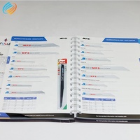 Brochure personnalisée en papier d'impression artistique 128g 157g, catalogue A4, impression de livrets de haute qualité